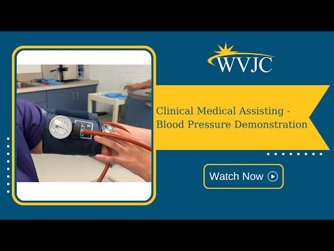 Clinical Medical Assisting - Blood Pressure Demonstration