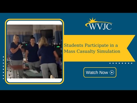 WVJC Students Participate in a Mass Casualty Incident Simulation at WV STEPS