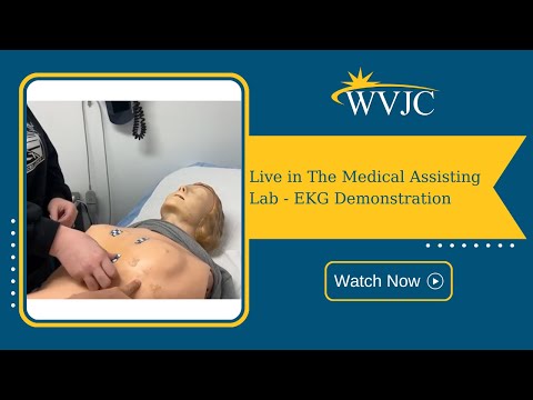 Live in The Medical Assisting Lab - EKG Demonstration