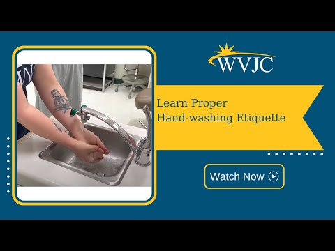 Learn Proper Hand-washing Etiquette