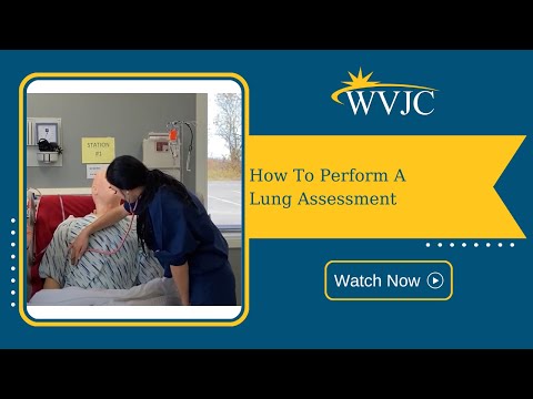 How To Perform A Lung Assessment
