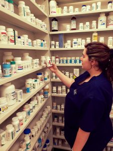 Student takes online pharmacy tech training in WV, PA and OH
