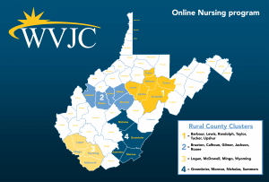 Online Nursing Program Map