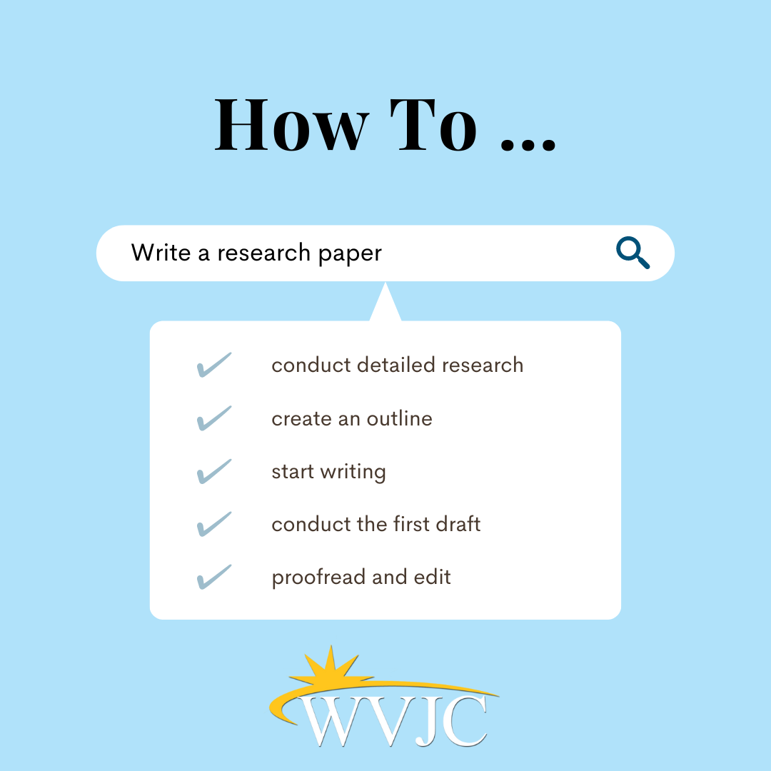 WVJC Blog How to write a research paper 3 | WVJC
